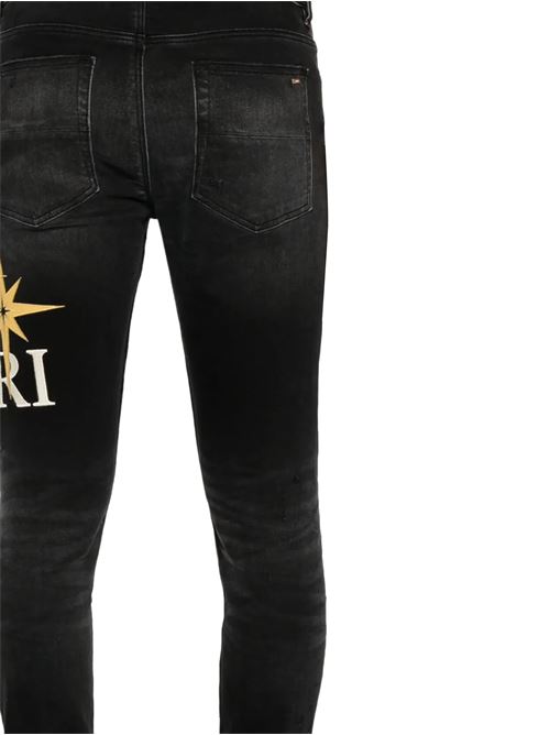 Jeans con applicazione Starburst AMIRI | AMDNSY1141Vintage Black